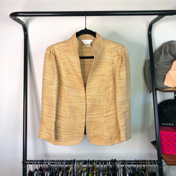 Zara Jackets & Blazers - Zara Woman Linen Blend 3/4 Sleeve Jacket
